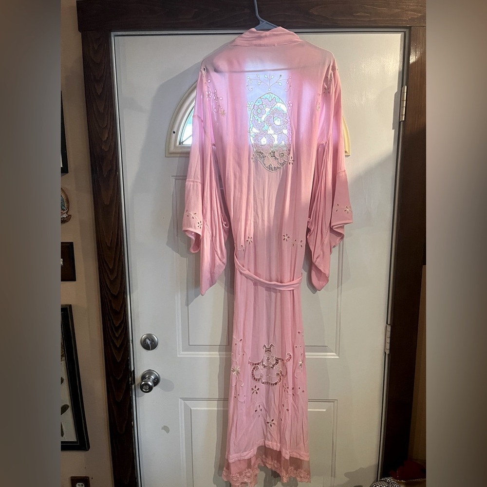 Spell and the Gypsy pink Bonita kimono & Spell Posy bikini